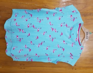 Camiseta estampada Allover para mujer de Bangladesh, temporada de primavera, uso de fiesta, temporada de verano, ropa estampada, lote de existencias/cancelación de envío - Product Image 2