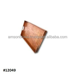 Indoor and Outdoor Home <b>Decor</b> Boot & <b>Shoe</b> Tray Antique Copper Good Direction Boot Tray Home Clean & Neat Metal Boot Tray - Product Image 5