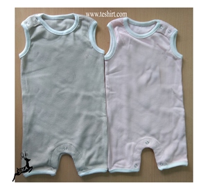 Combinaison sans manches pour bébé fille nouveau-né, tricot gaufré en bambou, combinaison longue, fabricant en gros en Inde - Product Image 1