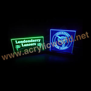 Señal led de pie con borde iluminado, señal led portátil - Product Image 1