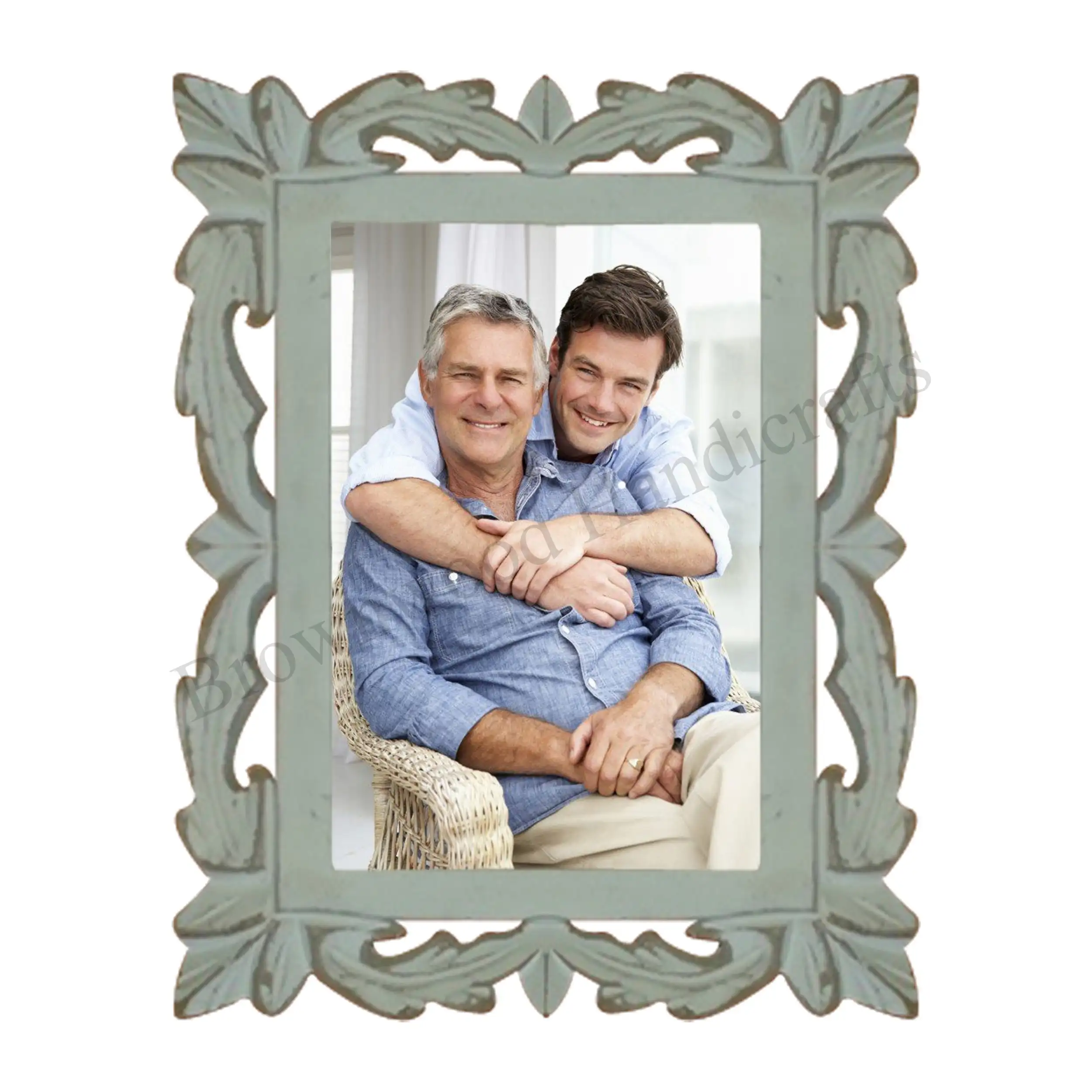 Wooden Carved Antique Poster Picture Photo Frame Wall Hanging Photo Frame in wholesale Price from India.