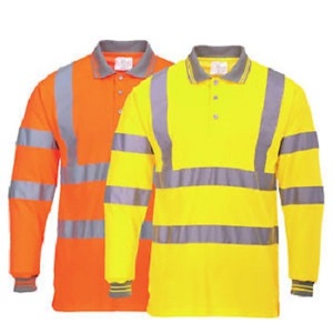 Haute qualité à manches longues unisexe Hi Vis Polo 100% Polyester antistatique respirant réfléchissant imperméable été travail chemises - Product Image 1