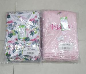 Новейшие дизайнерские брендовые этикетки без рукавов, Детская готовая одежда для девочек, хлопковое однотонное платье с принтом до колен - Product Image 1