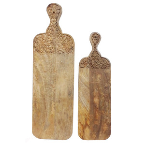 Planche à découper en bois de manguier de taille personnalisée de haute qualité planche de service d'ustensiles de cuisine durables pour la coupe de nourriture et de légumes - Product Image 1