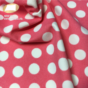 Full Dull 92% Nylon 8% Spandex Soft Touch <strong>Polka</strong> <strong>Dot</strong> <strong>Fabric</strong> for Underwear