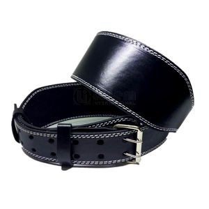 Gran oferta, cinturones de cuero de vaca personalizados, accesorios de equipo de Fitness para levantamiento de pesas, entrenamiento de gimnasio en Amazon - Product Image 1