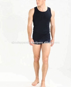 Débardeur noir personnalisé pour hommes de haute qualité en vrac vêtements de musculation, nouveaux débardeurs respirants personnalisés bon marché élégants - Product Image 4