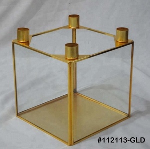 Bougeoir de Noël géométrique pour la décoration de la maison - Product Image 3