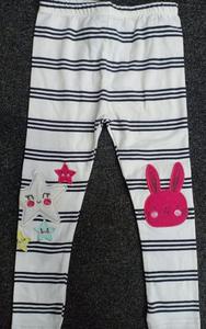 Mallas elásticas de marca para niños, pantalones lisos de longitud completa, a rayas, lote de Stock de 240 - Product Image 6