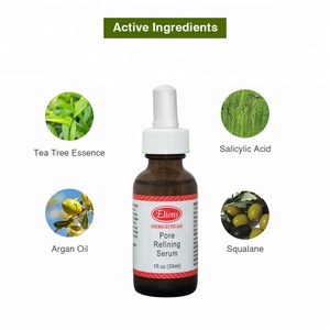 Oem cây trà thảo dược lỗ chân lông tinh chế Huyết thanh chống mụn công thức chất lỏng - Product Image 5