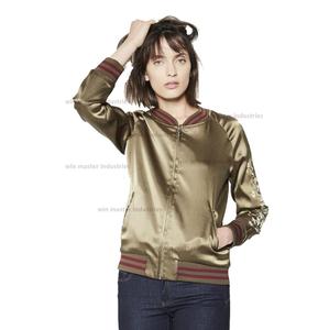 Blouson bombardier en Satin, vêtement uni pour homme - Product Image 6
