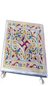 งานฝีมือ BAJOTH แบบออกซิไดซ์,CHOWKI แบบใช้มือ - Product Image 2