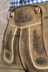 Nouveauté Short bavarois Oktoberfest élégant pour homme, couleur personnalisée, Lederhosen Mid Anti-Wrinkle, grande taille, Kurze brodé - Product Image 4