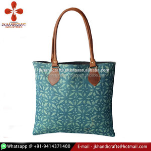 Bolsos de mano índigo hechos en casa de diseñador al por mayor - Product Image 3