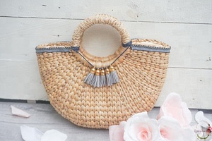 กระเป๋าผักตบชวาจากเวียดนาม - Product Image 3