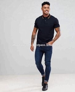 Conception personnalisée en vrac de polos à manches courtes avec impression par sublimation d'encre en tissu respirant de haute qualité - Product Image 4