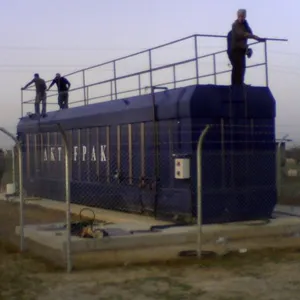 Kompakt (paketlenmiş) atık su arıtma istasyonu (SBR)
