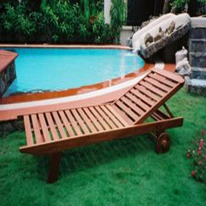 Tumbonas de exterior tumbonas de teca Acacia madera de eucalipto muebles de exterior - Product Image 1