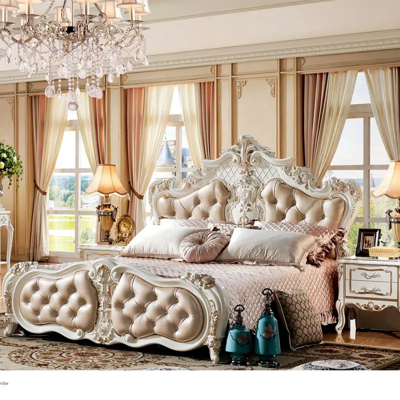 Hot Sale Chinese Classical Style Royal Furniture Bedroom Set