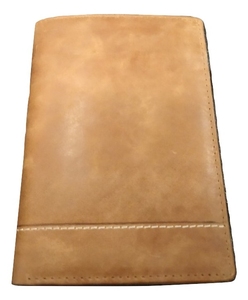 Unisex Slim Genuine Brown Leather <b>Wallet</b> Bohemian Style Embroidery <b>RFID</b> <b>Blocking</b> Short Candy Open Design Cowhide Polyester - Product Image 1