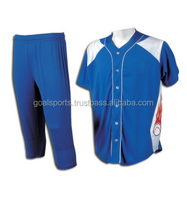 Breathable <b>Baseball</b> Sportswear Cheap Blank Uniform - Product Image 1