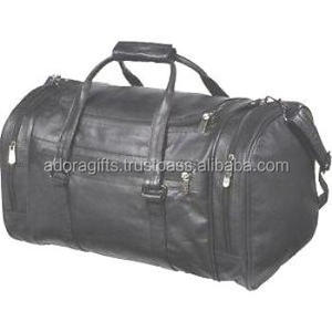 กระเป๋าหนังสองในหนึ่งสำหรับออกกำลังกายและท่องเที่ยวสำหรับผู้ชาย ผลิตในอินเดีย ขายส่ง - Product Image 1