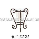 Bougeoir en verre personnalisé en vrac Bougeoirs votifs Trois branches d'arbre en verre pour la décoration de la maison - Product Image 3