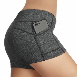 Short de sport unique adapté à l'entraînement pour femmes coton respirant été taille élastique salle de sport à séchage rapide commande en gros - Product Image 1
