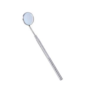 Espejo Dental desechable de acero inoxidable con mango cómodo, espejo para la boca, aprobado por la CE - Product Image 1