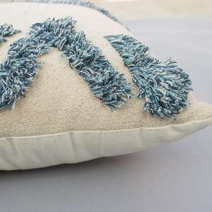 Tufted Dhurrie Cotton Linen Decorative <b>Boho</b> 45 X 45CM Square <b>Cushion</b> <b>Cover</b> - Product Image 2