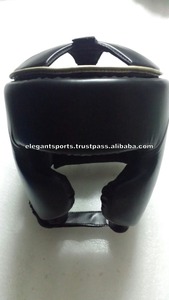 Protector de cabeza de boxeo profesional de alta calidad, PU y cuero duraderos hechos a medida para entrenamiento de MMA con guantes de boxeo a juego - Product Image 5