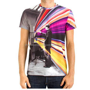 Sublimación camiseta hombres ropa nuevo estilo de verano moda Color sublimado camiseta para hombres - Product Image 3