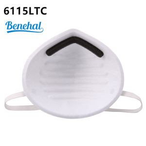 Diskon besar <span class=keywords><strong>N95</strong></span> masker cangkir Niosh disetujui Harga terbaik Suzhou Sanical MS6115L dicetak Respirator saham dengan Earloop pola datar - Product Image 2