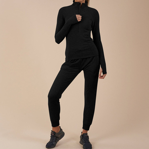 2025 último diseño personalizado mujeres Fitness Wear pulóver sudaderas señoras precio barato mujeres gimnasio entrenamiento sudaderas con capucha pulóveres - Product Image 4
