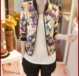 Chaqueta Bomber de Invierno para Mujer, Forrada de Borrego, con Cremallera de Poliéster Personalizada, Moda para Exteriores - Product Image 4