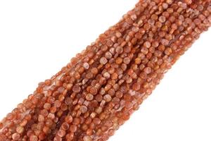 Pierre de soleil naturelle lisse en forme de pièce de monnaie, perles de Briolette pour la fabrication de bijoux, pierre à paillettes, populaire 2020 - Product Image 3