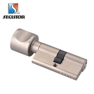 Un lado perfil Euro perilla de puerta de la cerradura de cilindro/barril cerradura - Product Image 3