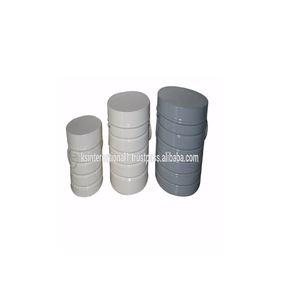 Petite boîte ronde en métal avec structure de pédale - Product Image 1