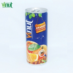 Jus d'orange frais en gros 250 ml Faible en calories Marque privée Fournisseur ODM Groupe NAM VIET du Vietnam - Product Image 5