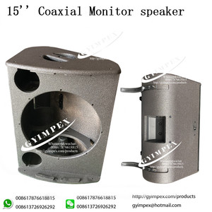 15" Speaker Box Monitors Stage Floor Loudspeaker Empty Cabinet For China Factory Wholesale