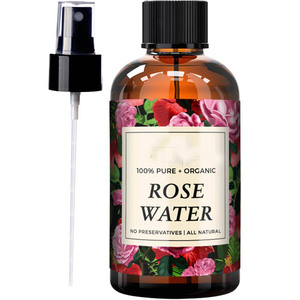 Spray d'<span class=keywords><strong>eau</strong></span> en <span class=keywords><strong>Rose</strong></span> naturelle, 4 oz, 100%, sans <span class=keywords><strong>alcool</strong></span>, pour la peau, pour aromathérapie et cheveux, Hydrosol <span class=keywords><strong>Rose</strong></span> - Product Image 1