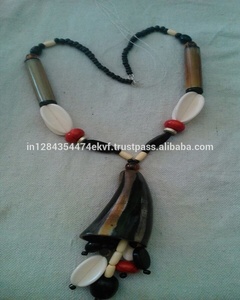 Nuevo Diseño y mejor calidad de joyería de collar de cuerno de búfalo y buey hecha a mano real a precio mayorista - Product Image 3