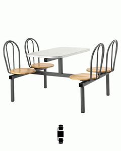 Loop Back Wooden Seat - Product Image 1