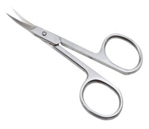 <b>Makeup</b> Manicure Nail <b>Scissors</b> with Stainless Steel Curved Blades Customise Pouch Wholesale Manicure Shears - Product Image 1