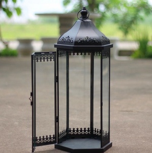 Precio al por mayor, novedad, diseño antiguo, soporte de pilar de Metal para exteriores, colecciones de regalos hechas a mano - Product Image 5