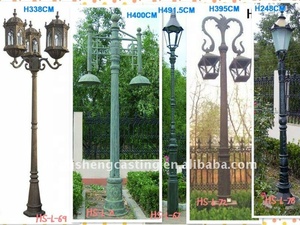 Hengsheng antiguo de la luz solar de la calle con el poste - Product Image 2