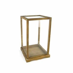 Terrario VINTAGE con BASE de madera para el hogar, plantas decorativas, jarrones, terrario moderno - Product Image 3