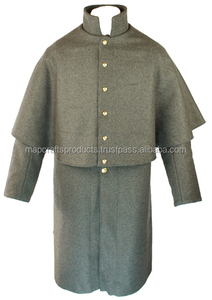 เสื้อโค้ทกันหนาวผ้าขนสัตว์ 100% สำหรับลูกค้าทั่วไป ปักโลโก้ได้ กันน้ำ เหมาะสำหรับกิจกรรมกลางแจ้ง คุณภาพเยี่ยม บุด้วยใยฝ้าย มีไซส์ใหญ่ - Product Image 3