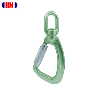 Indicateur de charge pivotant en aluminium A304KTL avec mousqueton à verrouillage par torsion 25kN - Product Image 2
