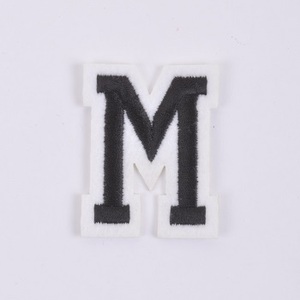 custom oem <b>applique</b> letter badges - Product Image 5